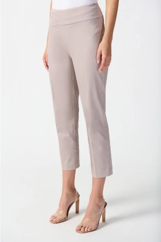 Joseph Ribkoff Comfort Stretch Pull On Straight Cropped Pants 242240