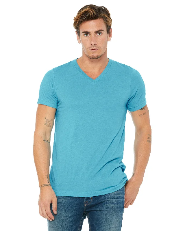 Bella + Canvas 3415C Unisex Triblend V-Neck T-Shirt