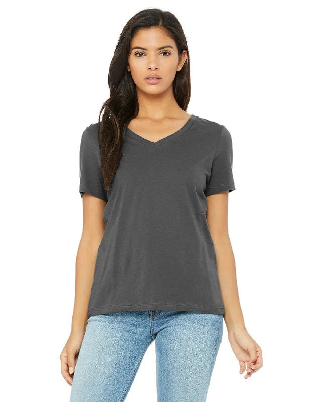 Bella + Canvas 6405 Ladies' Relaxed Jersey V-Neck T-Shirt