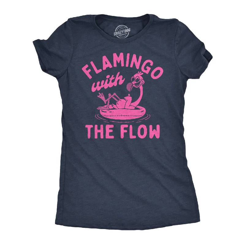 Flamingo With The Flow Women's T Shirt