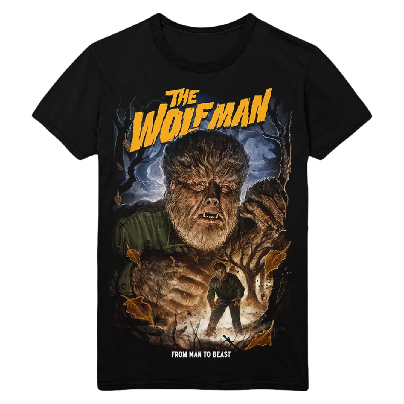 The Wolf Man: From Man to Beast T-Shirt