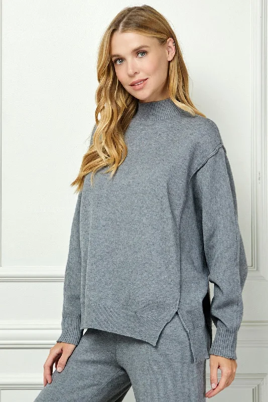 Chic Comforts Sweater - Grey