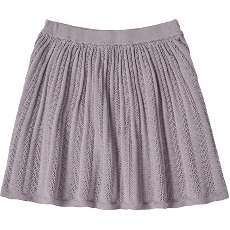 FUB Heather Pointelle Skirt