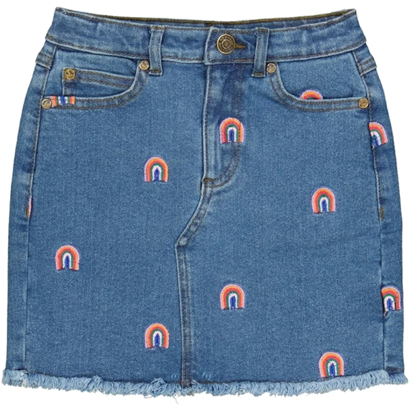 The NEW Light Blue Janet Denim Skirt