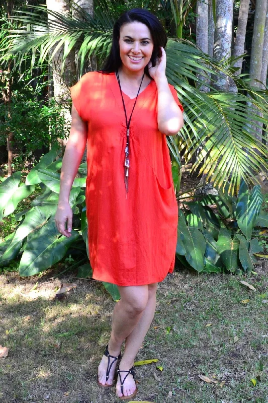 Orange Willow Tunic Dress