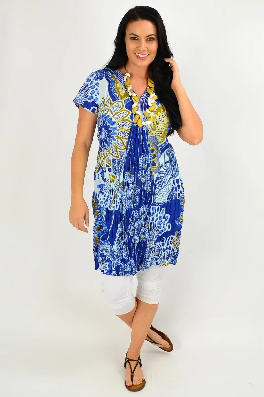 Seville Shift Orientique Tunic Dress