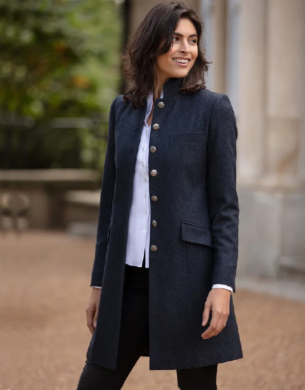 Anna Lascata Alexandra coat - Navy