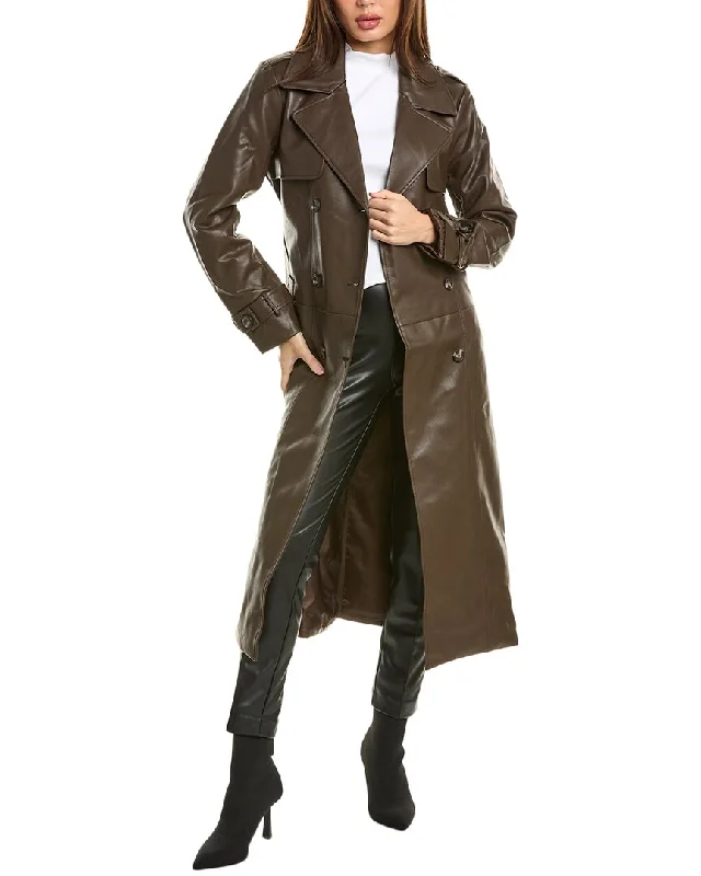 Noize Albina Long Trench Coat