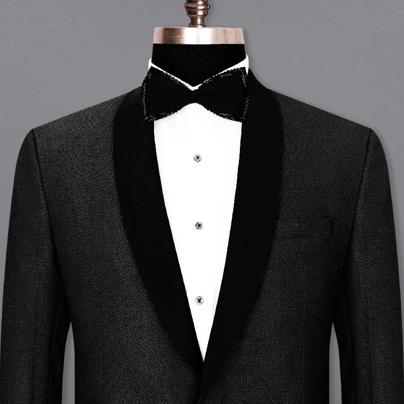 Thunder Black  Tuxedo Blazer