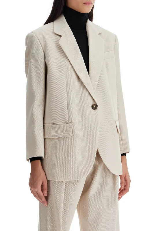 Weekend Max Mara Single-Breasted Cavalry Blazer