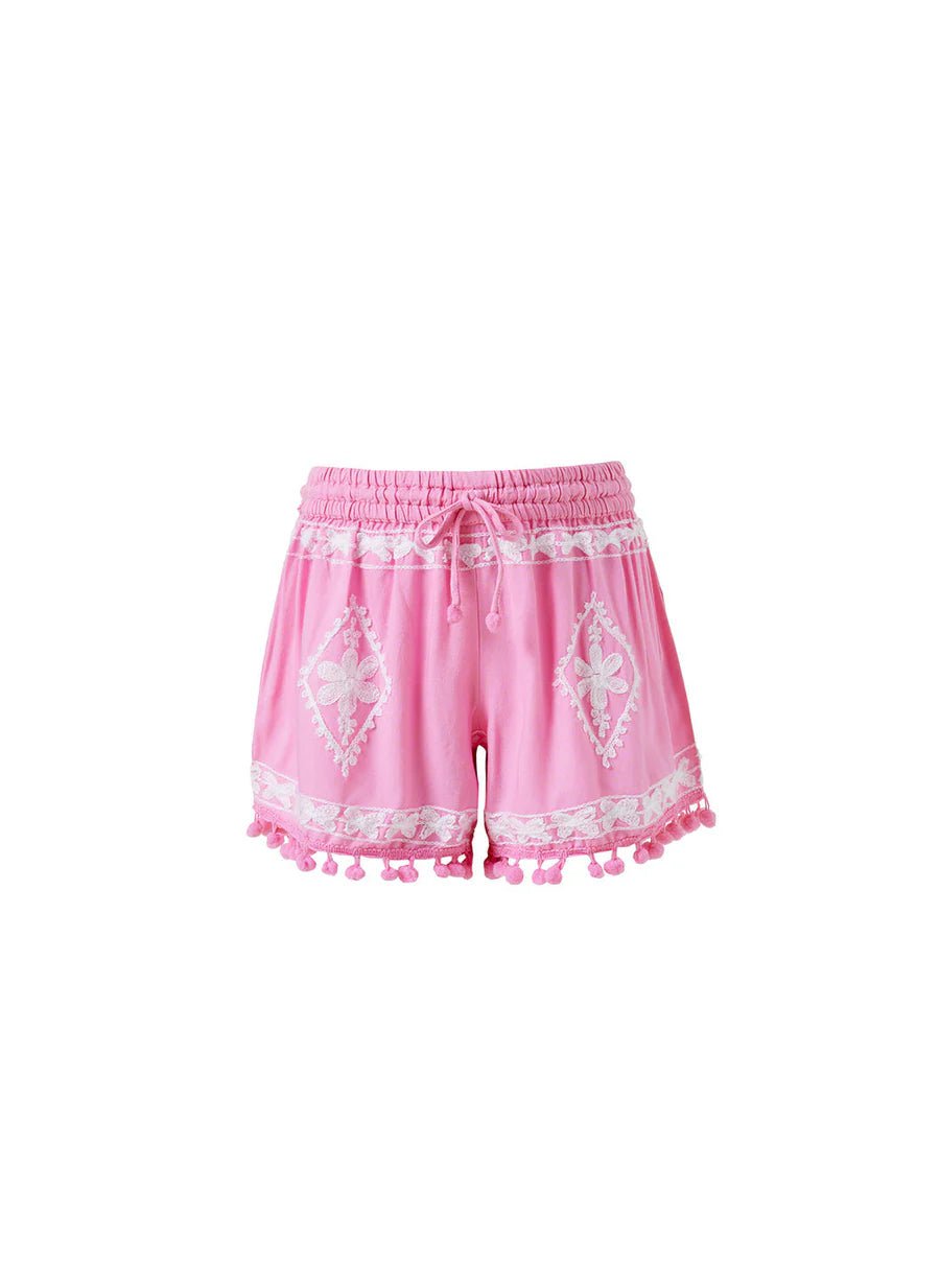 Baby Sienna Shorts Pink/White