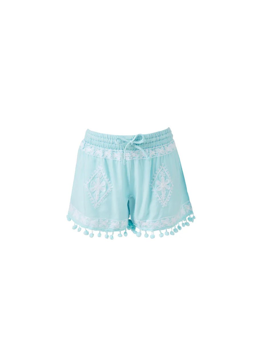 Baby Sienna Shorts Sky/White