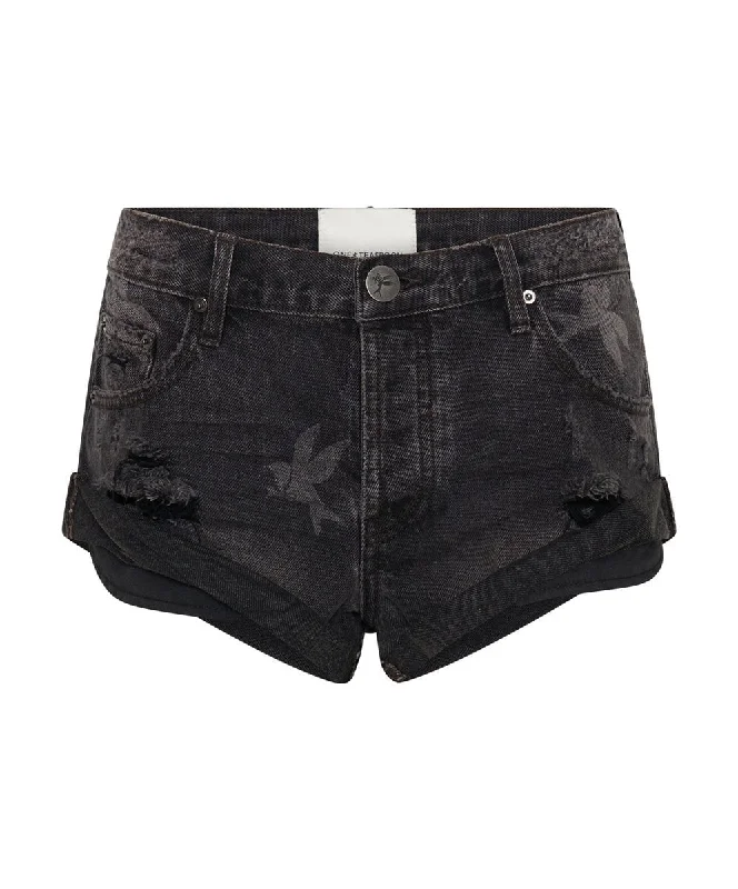 Bandits Low Waisted Denim Shorts The Bower