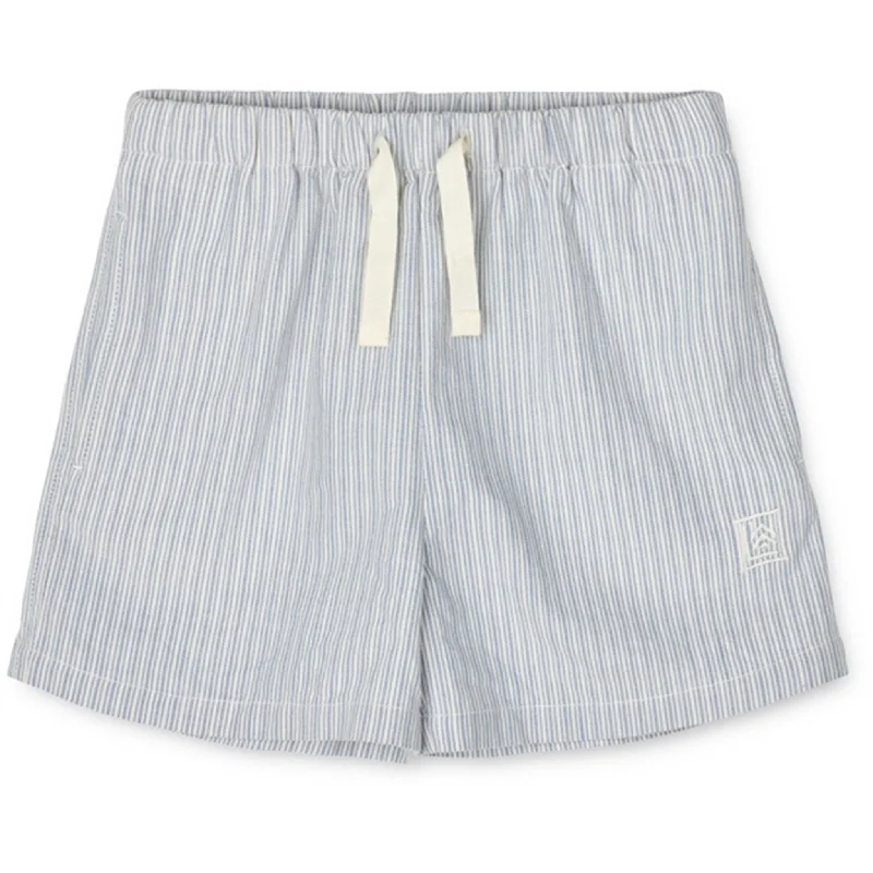 Liewood Y/D Stripe Riverside/Creme De La Creme Madison Stripe Shorts