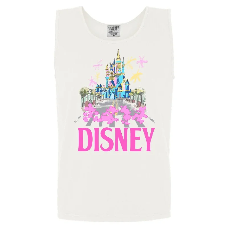 'Beatles x Disney' Comfort Colors Tank Top