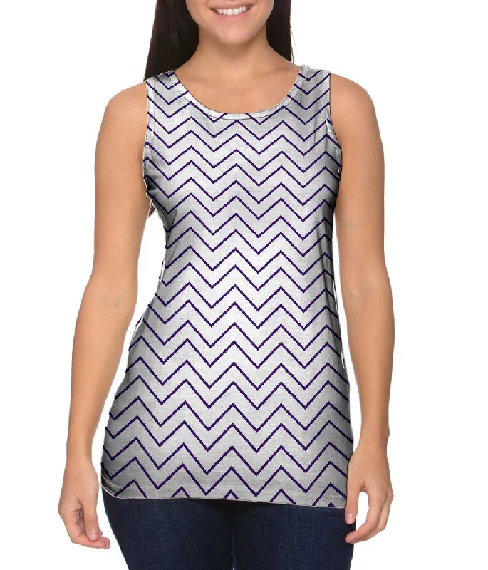 Chevron Purple Thin