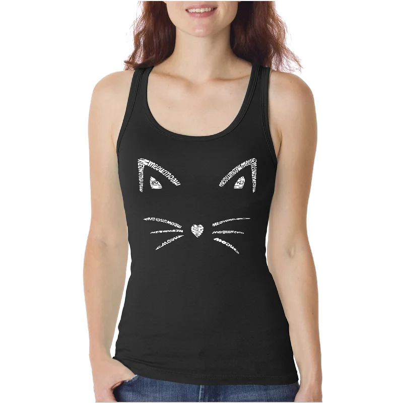 Whiskers  - Women's Word Art Tank Top